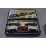 A BOXED CORGI CLASSICS HEAVY HAULAGE RANGE DIAMOND T BALLAST (X2), with 24 wheel Girder Trailer