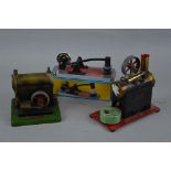 AN UNBOXED MAMOD MINOR NO.2 LIVE STEAM ENGINE, with burner, not tested, with an unboxed SEL (