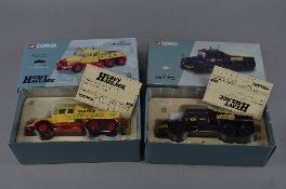 TWO BOXED CORGI CLASSICS HEAVY HAULAGE RANGE SCAMMELL CONTRACTOR UNITS, The Pointer Group, No.17905,