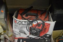 A SOLTER ELECTRIC ARC WELDER, with European plug so untested
