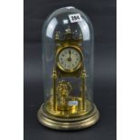 AN EDWARDIAN GERMAN DOMED CLOCK, D.R.P 144687 5311 (key)