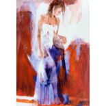 CHRISTINE COMYN, 'ELEGANCE', a limited edition box canvas print, 16/100, signed and numbered in pen,
