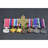 A GROUP OF MINIATURE MEDALS