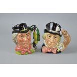 TWO ROYAL DOULTON CHARACTER JUGS, 'Mad Hatter' D6602 and 'The Walrus & Carpenter' D6604 (2)