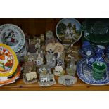 VARIOUS LILLIPUT LANE AND OTHER SCULPTURES, to include 'Moreton Hall', 'BayView', 'Watermill', '