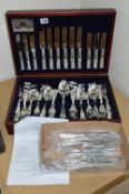 A HUNDRED AND TWENTY FOUR PIECE ARTHUR PRICE CANTEEN OF CUTLERY, with extra pieces