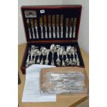 A HUNDRED AND TWENTY FOUR PIECE ARTHUR PRICE CANTEEN OF CUTLERY, with extra pieces