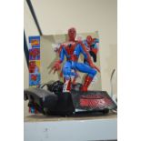 A BOXED NOVELTY TELEPHONE 'The Amazing Spiderman'