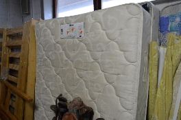 A MYERS 3'6' DIVAN BED, and mattress