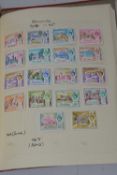 A MINT AND USED COLLECTION OF BERMUDA STAMPS, in an album including peace sets Mint, KGV to 10/-