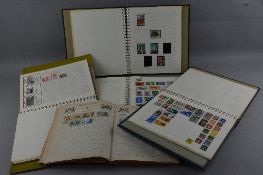 AN ACCUMULATION OF STAMPS AND COVERS, in six albums and loose