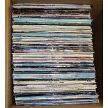 A BOX OF OVER 100 L.P'S AND 78'S, including artists including Marillion, Queen, Pink Floyd, The
