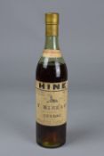 A BOTTLE OF T. HINE & CO COGNAC GRANDE CHAMPAGNE 1904, a rare and excellent cognac