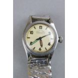 A GENT'S ROLEX OYSTER IMPERIAL CHRONOMETER STAINLESS STEEL WRISTWATCH 1938-39, Serial No.122741/