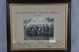 BURTON ON TRENT AND BREWERY INTEREST, an Edwardian black and white photograph of fourteen