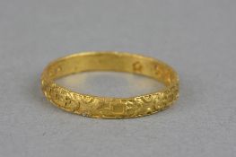A 17TH-18TH CENTURY POSEY RING, sometimes spelt posie or posy, these are rings with hidden