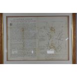 LATE 18TH CENTURY 'A SKETCH OF NEEDWOOD FOREST AND PROPOSAL FOR A DIVISION OF IT', dated 1778,