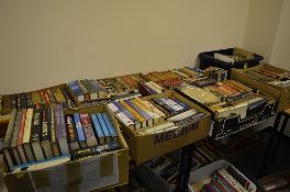 EIGHT VARIOUS BOXES OF BOOKS