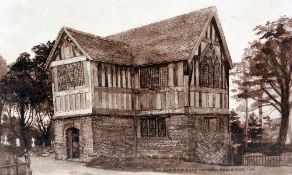 VERA PETERS, 'THE OLD GRAMMAR SCHOOL, KINGS NORTON - 1929', a limited edition print 3/500, with