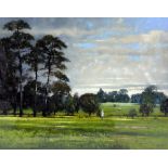 S.G.JENNINGS, 'WATCHING PHEASANTS AT PERSHORE', an original pastel drawing, signed by the artist,