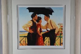 JACK VETTRIANO (BRITISH B.1951-), 'The Tourist Trap', a Limited Edition giclee print with silkscreen