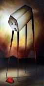 PETER SMITH, (BRITISH B.1967), 'One Step Closer', a Limited Edition print, 39/295, signed, titled