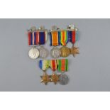 A WWI AND WWII GROUP OF EIGHT MEDALS, to a sailor who served in WWI and then survived a German U