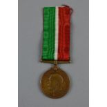 WWI MERCHANTILE MARINE WAR MEDAL, correctly named to William J. Lennox