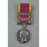 SECOND CHINA WAR MEDAL, (un-named), bars Taku Forts, 1860 and Canton 1857