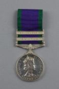 GENERAL SERVICE MEDAL, ERII two bars, South Arabia, Radfan, correctly named to 23909479 Pte K.