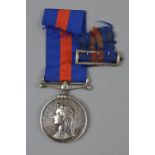 A NEW ZEALAND MEDAL, reverse dated 1860-1865, with original ribbon bar pin attachment, named to 3270