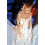 CHRISTINE COMYN (BELGIUM 1957, CONTEMPORARY), 'Backstage', a limited edition print 153/195 of a