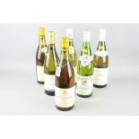 SIX BOTTLES OF FINE FRENCH WHITE WINE, 2 x Meursault Charmes Cote d'Beaune 1969, 1 x bottle of an