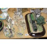 COUNTRY ARTISTS FOR DANBURY MINT SCULPTURE, 'The Flying Scotsman' 4472 and a Danbury Mint