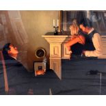 JACK VETTRIANO (BRITISH 20TH CENTURY) an open edition print, unsigned, no certificate, mounted,