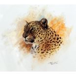 TONY FORREST (BRITISH, 20TH CENTURY) 'Leopard' a limited edition print 552/850, signed and