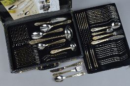 A CASED SET OF SBS CANTEEN OF CUTLERY