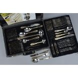 A CASED SET OF SBS CANTEEN OF CUTLERY