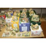 TWENTY ONE COLLECTORS CLUB LILLIPUT LANE SCULPTURES (12 boxed), to include 'Wishing Well 1988/89, '