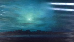 LAWRENCE COULSON (BRITISH, 20TH CENTURY), 'Moonlight Cool', a limited edition print of a Moonlight