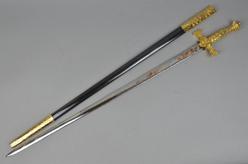 A COPY OF A CEREMONIAL SWORD