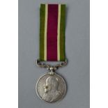 TIBET MEDAL 1903-04, (heavily polished), named to 1155 Driver ? Backat? 6th Mule Corps