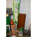A 'FLORALBEST' ELECTRO LONG REACH CHAIN SAW, a vintage Black and Decker hedge trimmer, a Black and