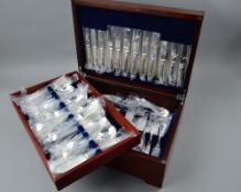 APPROXIMATELY ONE HUNDRED AND TWENTY FIVE PIECE CUTLERY SET, boxed