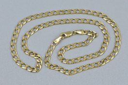 A 9CT NECKLACE, 51cm, approximate weight 11.7 grams