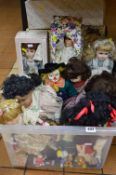 VARIOUS COLLECTABLE DOLLS, Alberon, Windsor collection etc