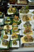 ELEVEN BOXED LILLIPUT LANE SCULPTURES FROM THE BRITISH COLLECTION, (British made for quality