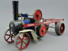 AN UNBOXED MAMOD LIVE STEAM WAGON CHASSIS, No.SW1, boiler, wheels and chassis only no cab or