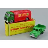 A BOXED DUBLO DINKY TOYS A.E.C. MERCURY SHELL B.P. TANKER, No.070, minor damage to cab, very lightly