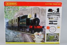 A BOXED HORNBY RAILWAYS OO GAUGE CORNISH BELLE ELECTRIC TRAIN SET, No.R1050, comprising Class 101